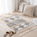 Axyaa Nordic Tassel Moroccan Area Rug for Home Living Room Bedroom décor