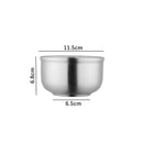 Axyaa Stainless Steel Ramen Noodle Soup Bowl for Kids - Kitchen Tableware