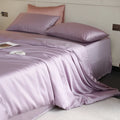 Axyaa Mulberry Silk Bedding Set Duvet Cover Flat Sheet Pillowcase Twin King Queen Size