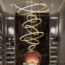 Axyaa Modern LED Pendant Chandeliers for Living Room and Dining Room