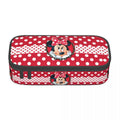 Minnie Mouse Pen Bag Holder by Axyaa - Large College School Pouch Organizer