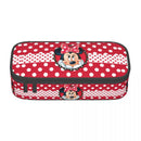 Axyaa Mickey Mouse Pen Case: Large Kawaii Storage Bag for Women Men