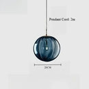 Nordic Glass Pendant Light LED Hanging Lamp for Home, Cafe, Restaurant by Axyaa