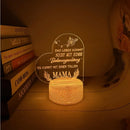 Axyaa Heart-shaped Colorful 3D Touch Night Light - Unique Room Decoration Lamp