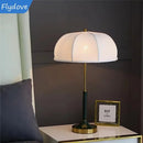 Axyaa Bauhaus Umbrella Fabric Desk Lamp for Living Room Bedroom - Modern Creative