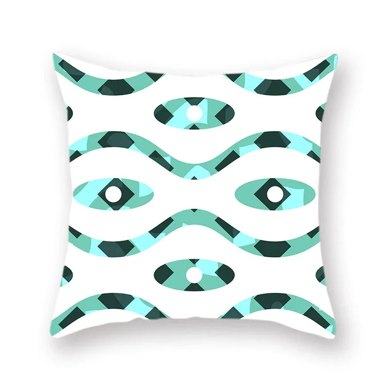 Axyaa Abstract Arrow Star Pattern Cushion Cover 45x45cm