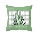 Axyaa Giraffe Pattern Summer Pillowcase for Home Decor - Plant Inspired