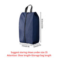 Axyaa Oxford Shoe Storage Bag Waterproof Nylon Zipper Organizer for Men and Women