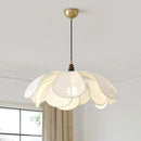 Axyaa Creamy Style E27 Led Pendant Chandelier for French Bedroom & Dining Room
