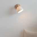 Axyaa LED Wood Socket Wall Lamp for Dressing Table and Bathroom Mirror Lighting