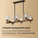 Axyaa European Retro Copper Pendant Light for Modern Dine & Living Room Decor