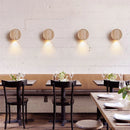 Axyaa Round Stone LED Wall Light for Atmosphere Art Decor