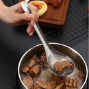 Axyaa Large Round Head Stainless Steel Soup Spoon Rice Ladle with Big Capacity