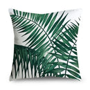 Axyaa Tropical Plant Leaves Pillowcase 45*45cm