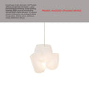 Axyaa Glass Pendant Light: Modern Nordic Design for Club, Restaurant, Boutique