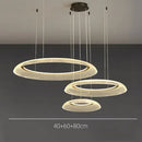 Axyaa Acrylic Light Guide Plate Pendant Lamp for Modern Light Luxury Living Room