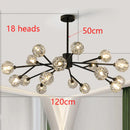 Axyaa Crystal Luxury Chandelier for Living Room, Bedroom, Dining Room - Indoor Lighting
