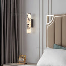 Axyaa Italian Style Black Marble Wall Lamp Luxury Bedside Sconces