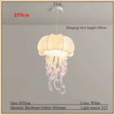 Axyaa Nordic Jellyfish Umbrella Pendant Lamp: Elegant Lighting for Living Room and Bedroom