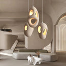 Axyaa Wabi Sabi Chandelier Hanging Light Fixtures for Dining Room & Kitchen