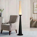 Axyaa Dark Wood Floor Lamp Classic Luxury Home Decor Standard Light Office Bedside Standing Lamp