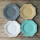 Nordic Flower Ceramic Sushi Plate Set for Japanese Restaurant, Axya Brand