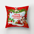 Merry Christmas Santa Claus Pillowcase by Axyaa: Festive Home Decor Gift
