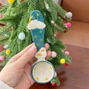 Axyaa Ceramic Christmas Tree Spoon Set