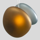Axyaa Nordic Glass Chandelier LED Pendant Lamp for Home Decor