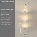 Axyaa Marble Designer Floor Lamp - LED Lighting for Living Room & Bedroom