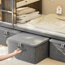 Axyaa Foldable Storage Boxes with Lid - Large Capacity Organizer for Wardrobe