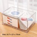 Axyaa Acrylic Cosmetic Storage Box with Drawers | Makeup & Jewelry Organizer