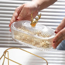 Axyaa Multi-layer Fruit Plate Snack Storage Box for Living Room Coffee Table