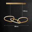 Axyaa Modern Ceiling Chandelier | Dining Room Hanging Light Fixture | Indoor Pendant Lamps