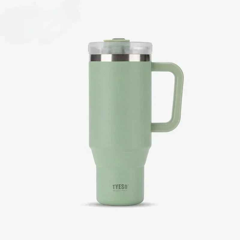 Axyaa Stainless Steel Insulated Coffee Cup with Handle, Large Capacity for Travel