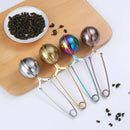 Axyaa Stainless Steel Tea Ball Brewer with Fine Filter & Handle