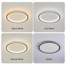 Axyaa Nordic Minimalist LED Ceiling Light for Living Room Kitchen Restaurant