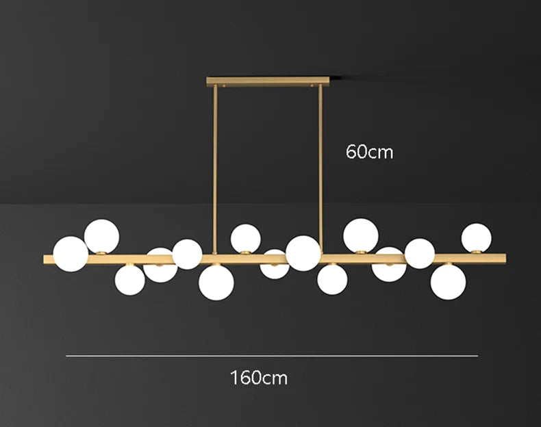 Axyaa Chandelier Dining Room Pendant Lights Salon Ceiling Lamps