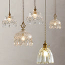 Axyaa Nordic Luxury Crystal Pendant Lamp for Bedroom, Kitchen, and Dining Room