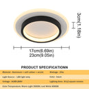 Axyaa Acrylic LED Chandelier Pendant Light Modern Nordic Style Design for Bedroom Cloakroom
