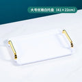 Axyaa Plastic Storage Racks for Drain Cups, Upside-down Plates, Teacups, and Cake Plate Tray