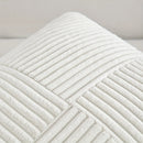 Axyaa Boho Patchwork Corduroy Striped Throw Pillow Covers for Home Decor