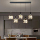 Axyaa Crystal Chandelier Pendant Light for Living Room and Bedroom