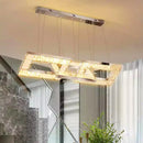 Axyaa Crystal Chandelier Pendant Light for Living Room Dining Room Ceiling Lighting