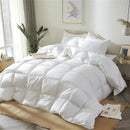 Axyaa Luxe Goose Down Quilt | Fluffy Queen King Size Duvet with Cotton Shell