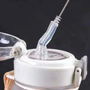 Axyaa Stainless Steel Straw Cleaning Brush for Water Cup Bottles