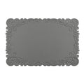 Axyaa Faux Leather Placemats Set for Home Kitchen Cafe Bar Indoor Outdoor