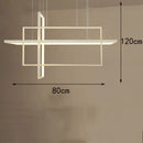 Axyaa Modern Dining Room Pendant Lights Indoor LED Chandelier Ceiling Lamp