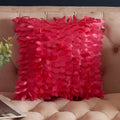 Axyaa 3D Leaves Cushion Cover Sofa Living Room Decor Pillow Cover