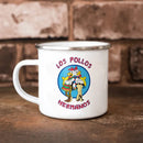 Axyaa Fried Chicken Enamel Travel Coffee Beer Mug 11oz - Friends Birthday Gift